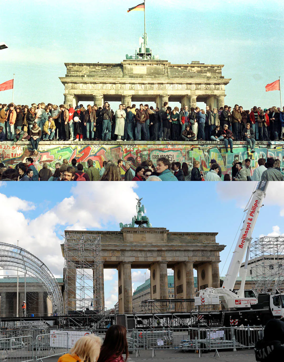 Fotos Berlín Antes Y Después De La Caída Del Muro El Comercio 9636